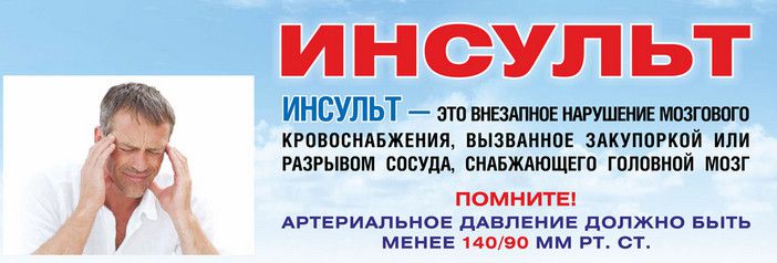Профилактика инсульта